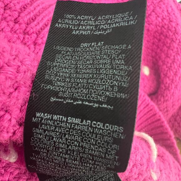 LTS Barbiecore Party Event Casual Womens Pullover Knit Sweater Size 22-24 Tall - Picture 12 of 14